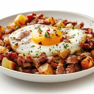 Two Eggs, Corned Beef Hash & Toast