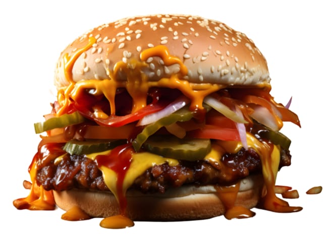 Bacon Ranch Cheddar Burger