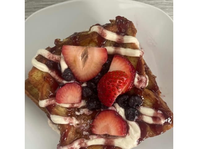 Mixed Berries French Toast