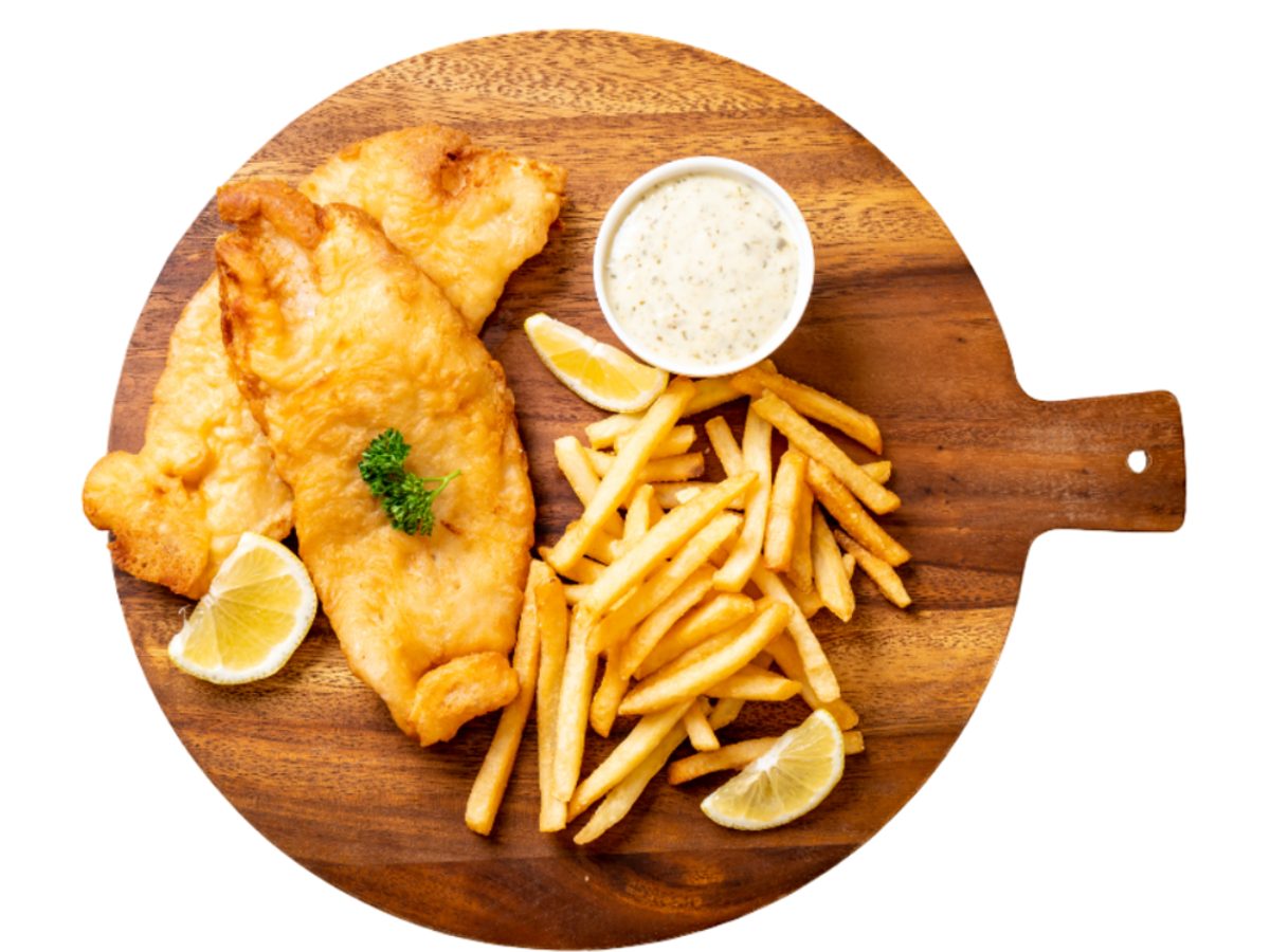 Fish & Chips 3 Pcs with Fries