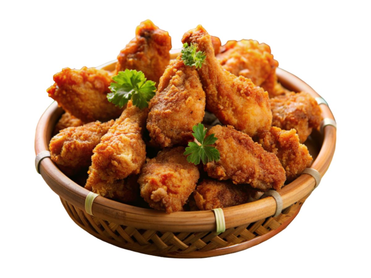 Chicken Wings 10 Pcs Without Fries