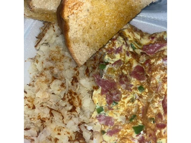 Corned Beef Omelette