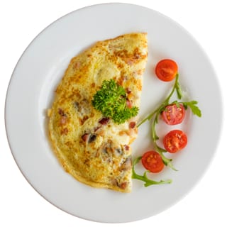 Chicken & Cheddar Omelette